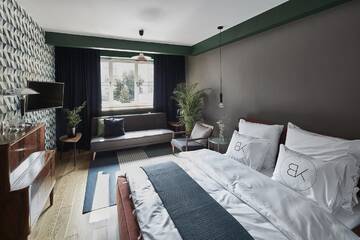 Двухместный номер Делюкс с 1 кроватью в  Bez Kantów Boutique Rooms